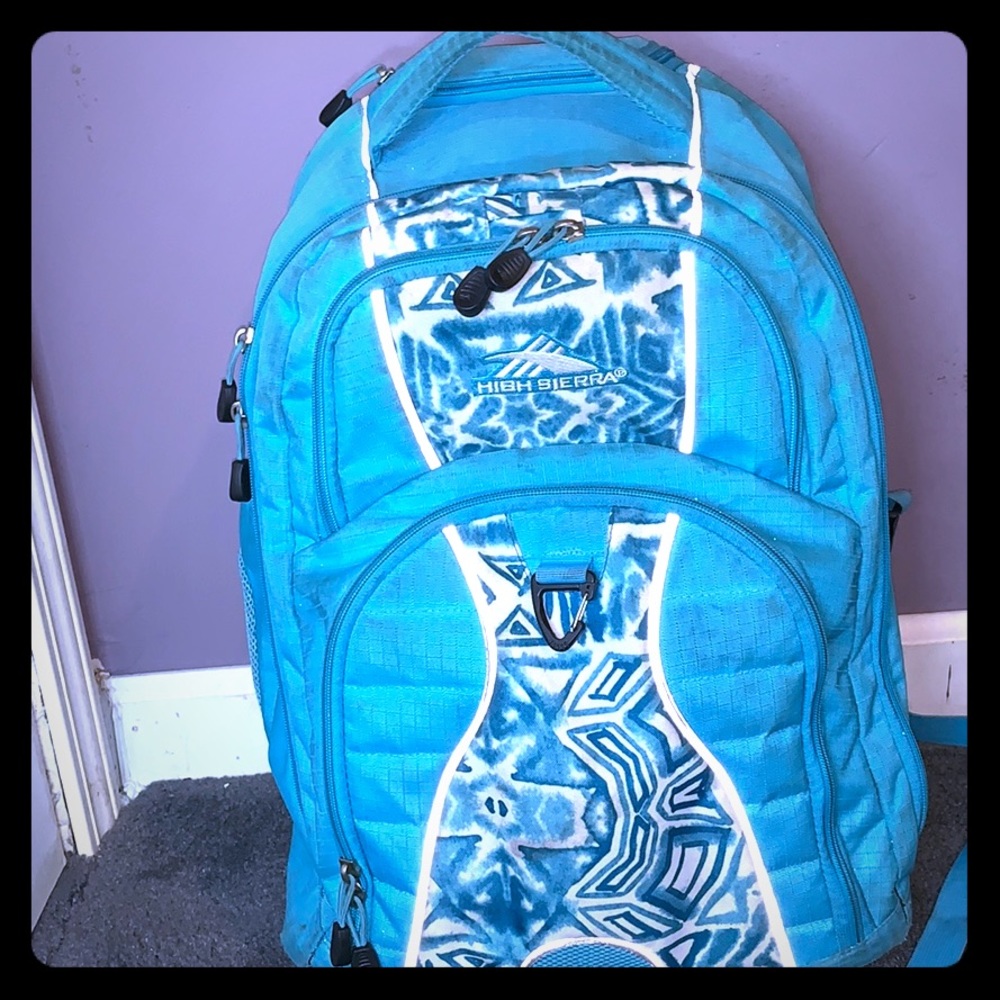 Blue optional rolling bag!